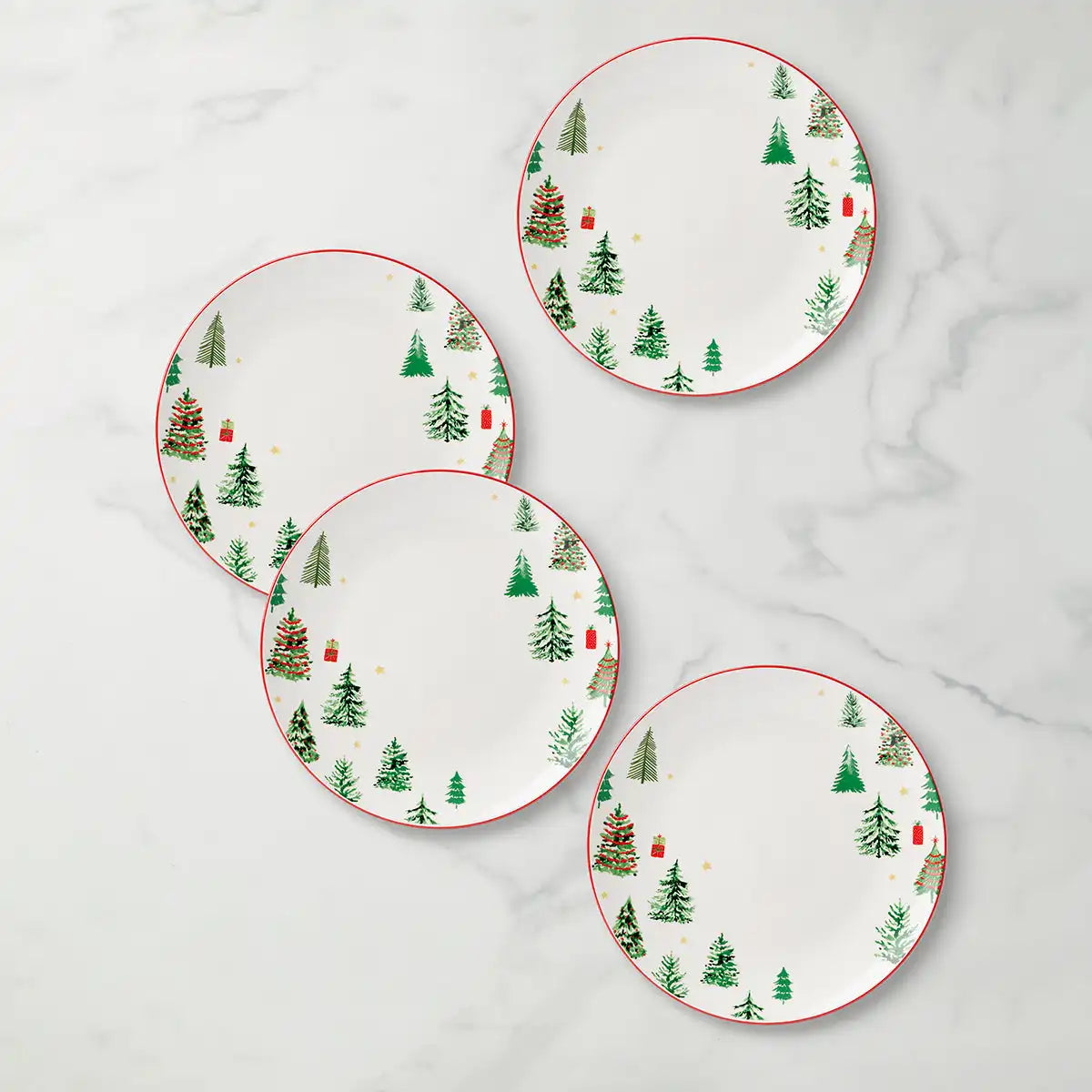 Merry & Bright Dinner Plates, Set of 4