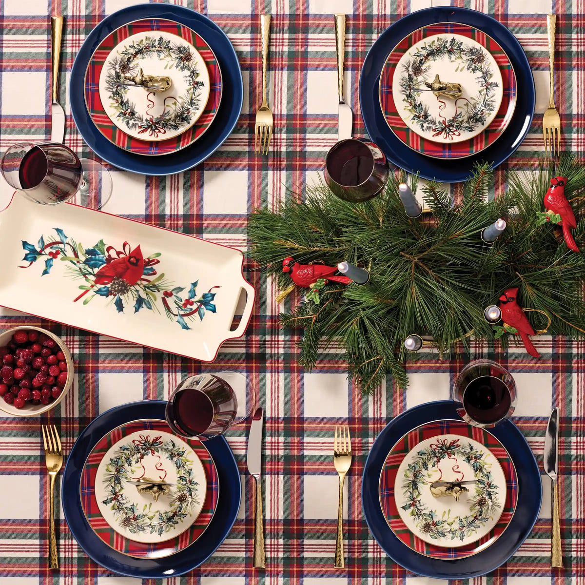 Winter Greetings Hors d'Oeuvre Tray