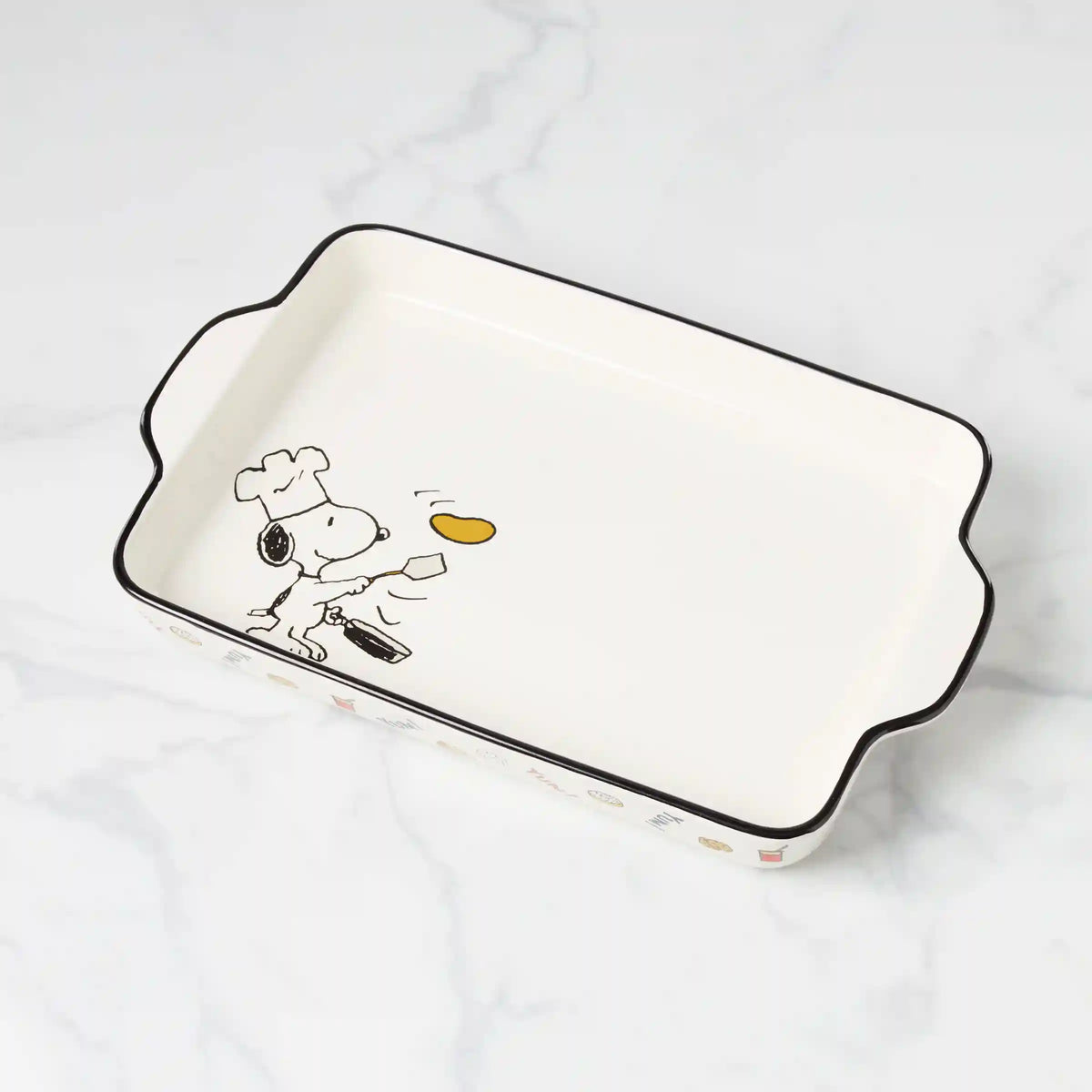Chef Snoopy Rectangular Baker