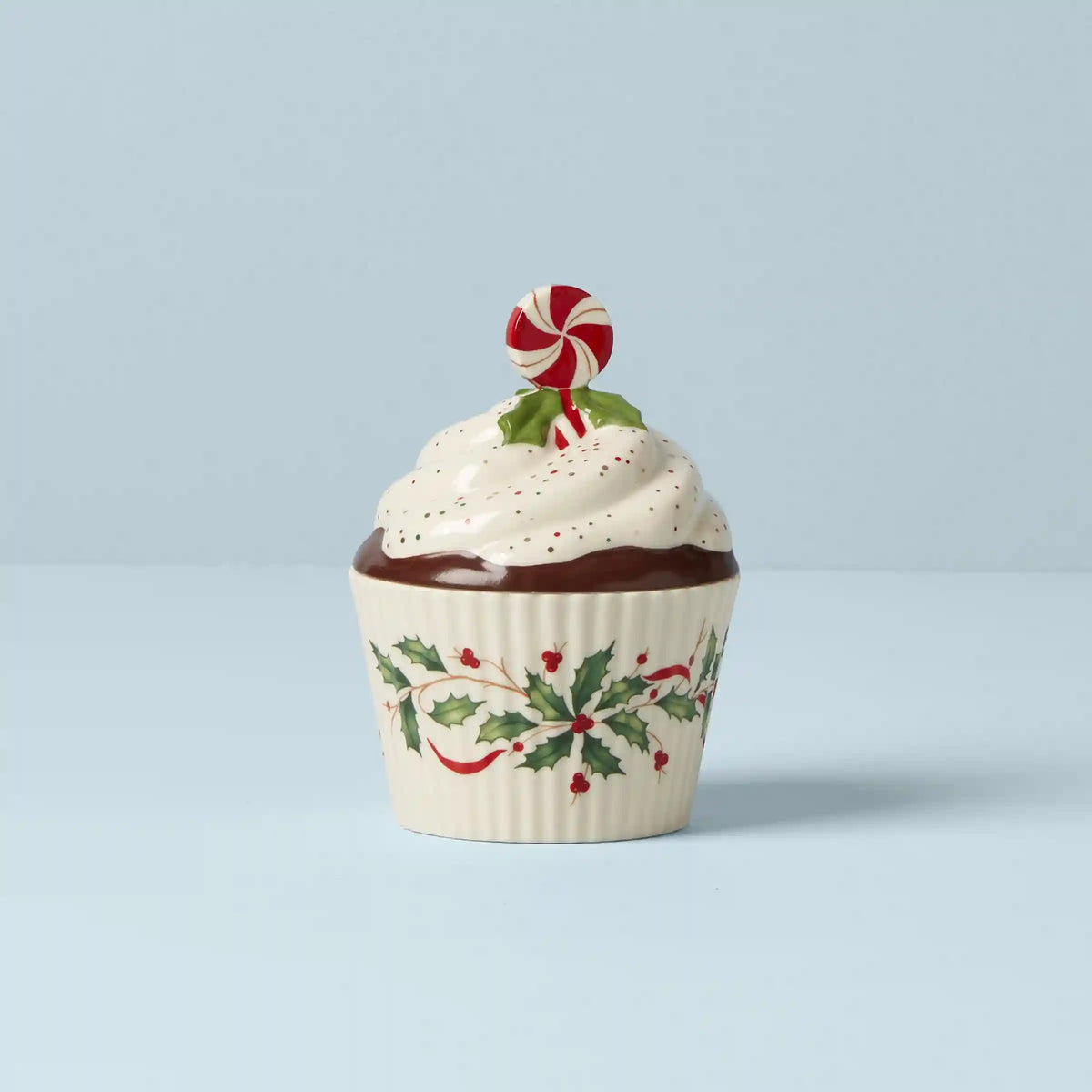 Holiday Bakeshop Cupcake Candy Dish