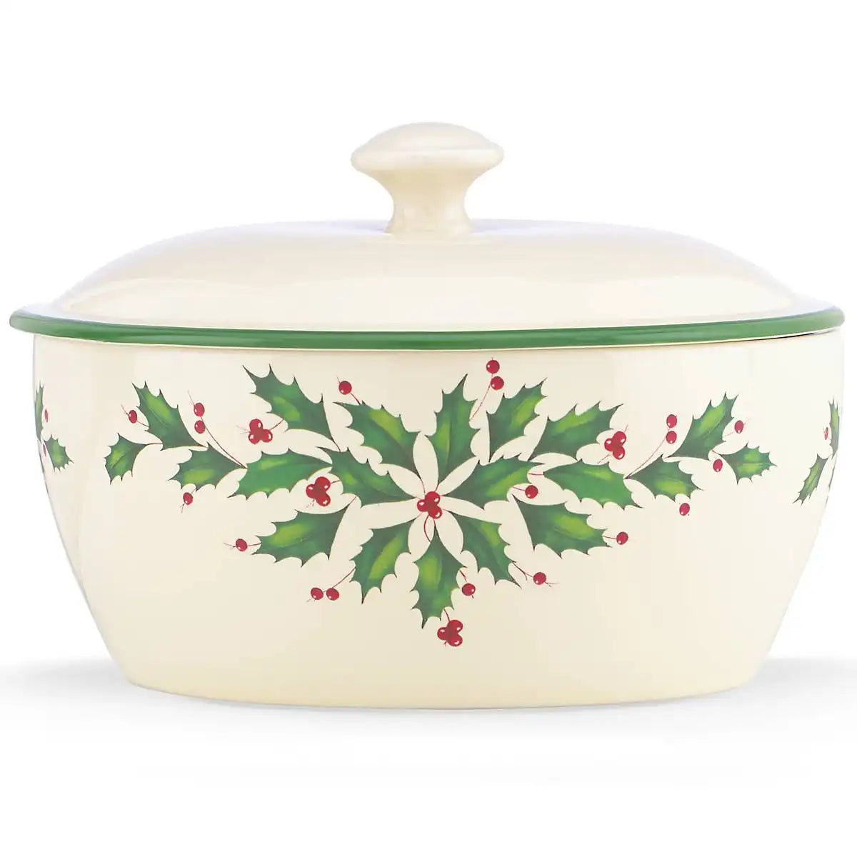 Holiday Covered Casserole Dish