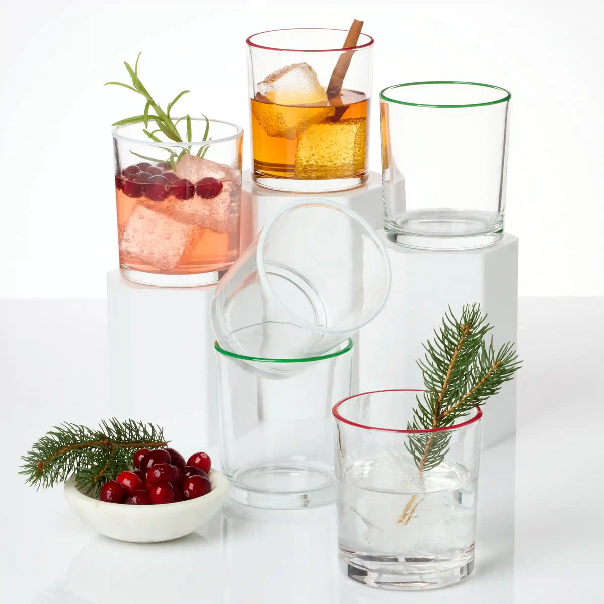24 Seven Seasonal Medium Tumblers, Set of 6