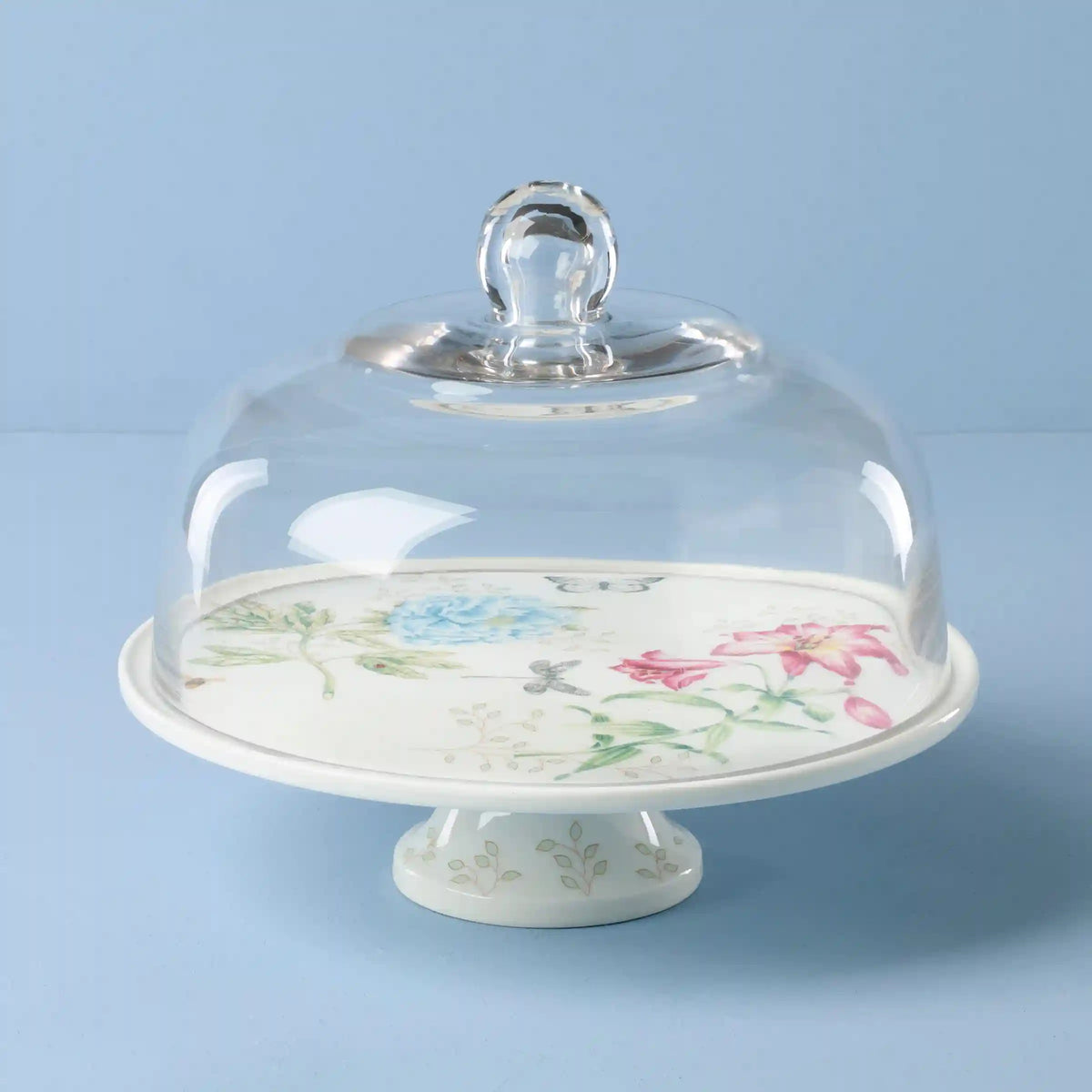 Butterfly Meadow 25th Anniversary Cake Plate