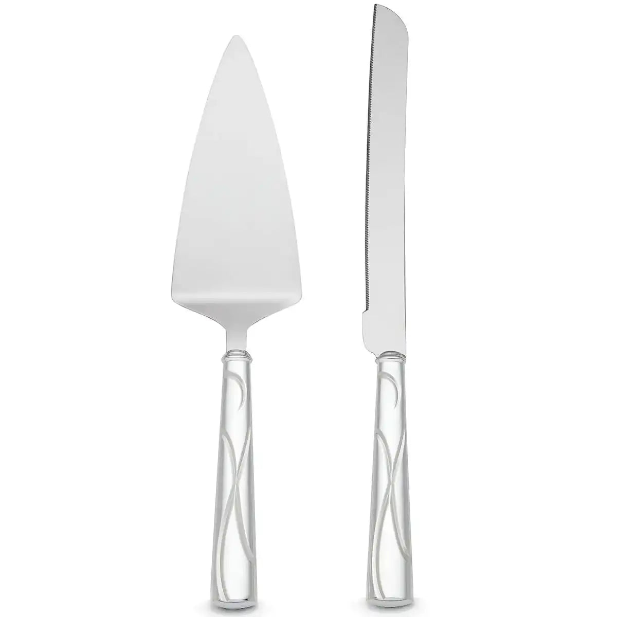 Adorn 2-Piece Cake Knife & Server Dessert Set