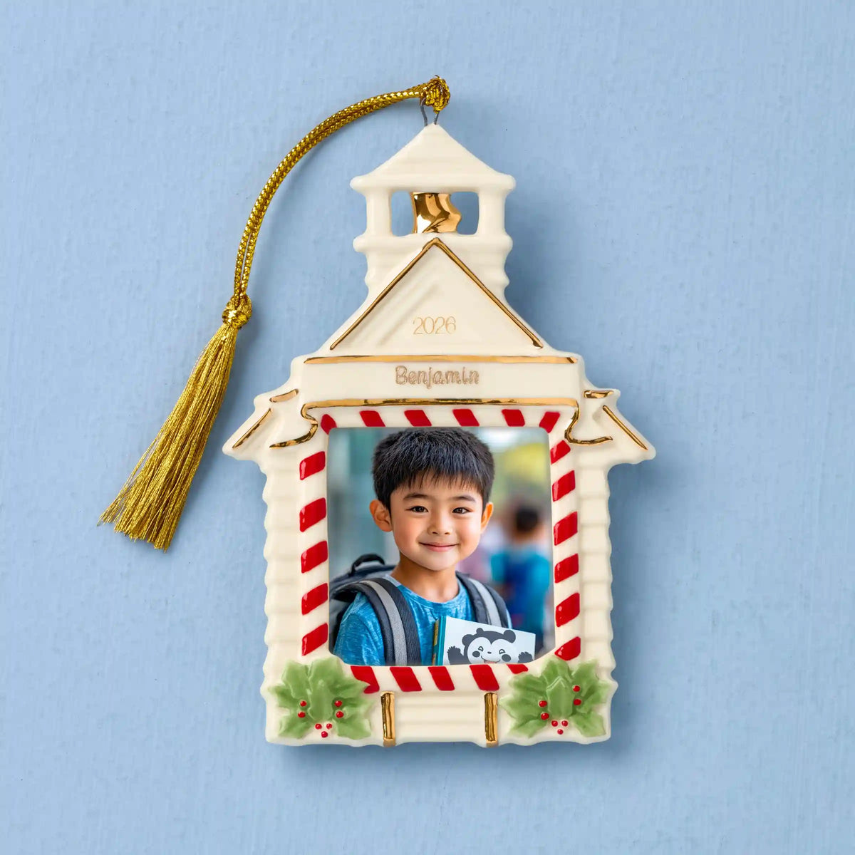 Personalized School Time Memories Ornament
