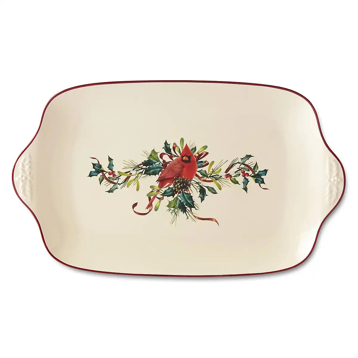 Winter Greetings Oversized Platter