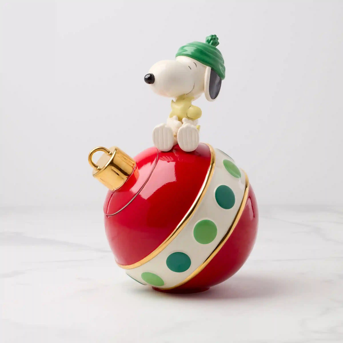 Snoopy Christmas Cookie Jar