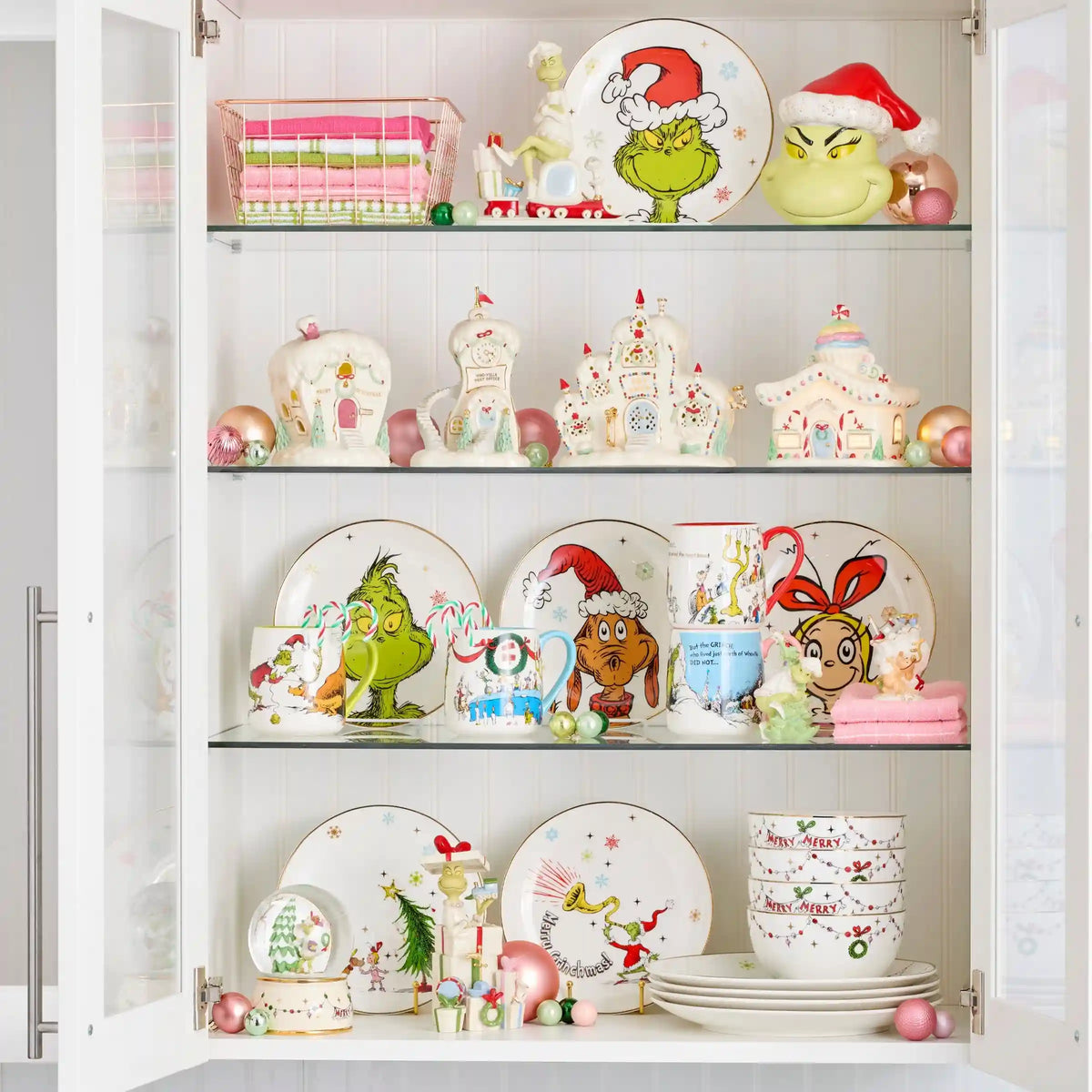 Merry Grinchmas Covered Candy Jar