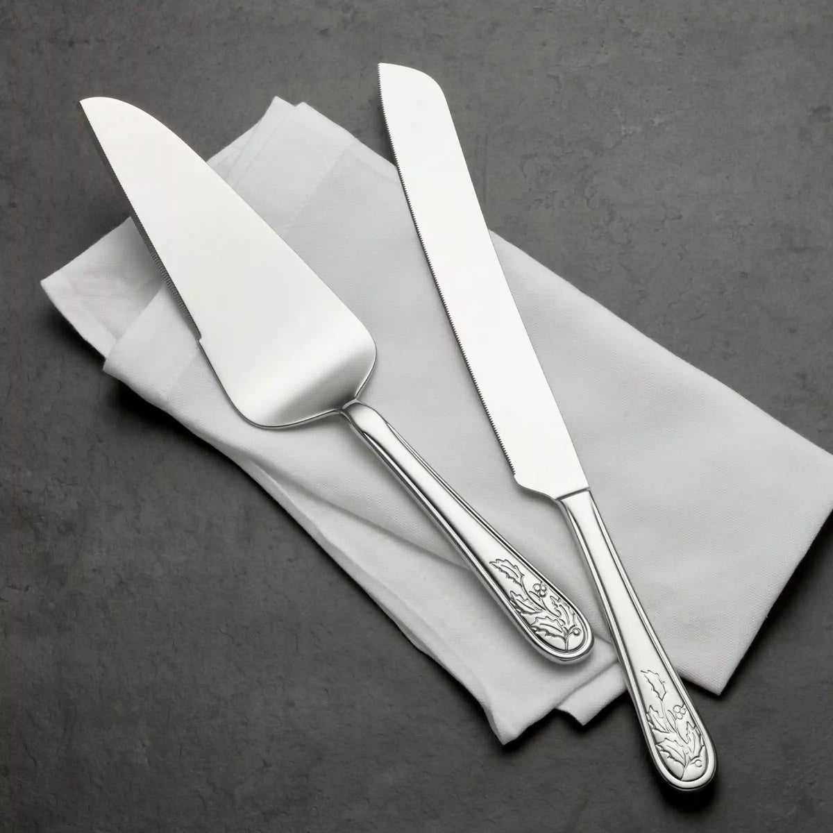 Holiday 2-Piece Dessert Set