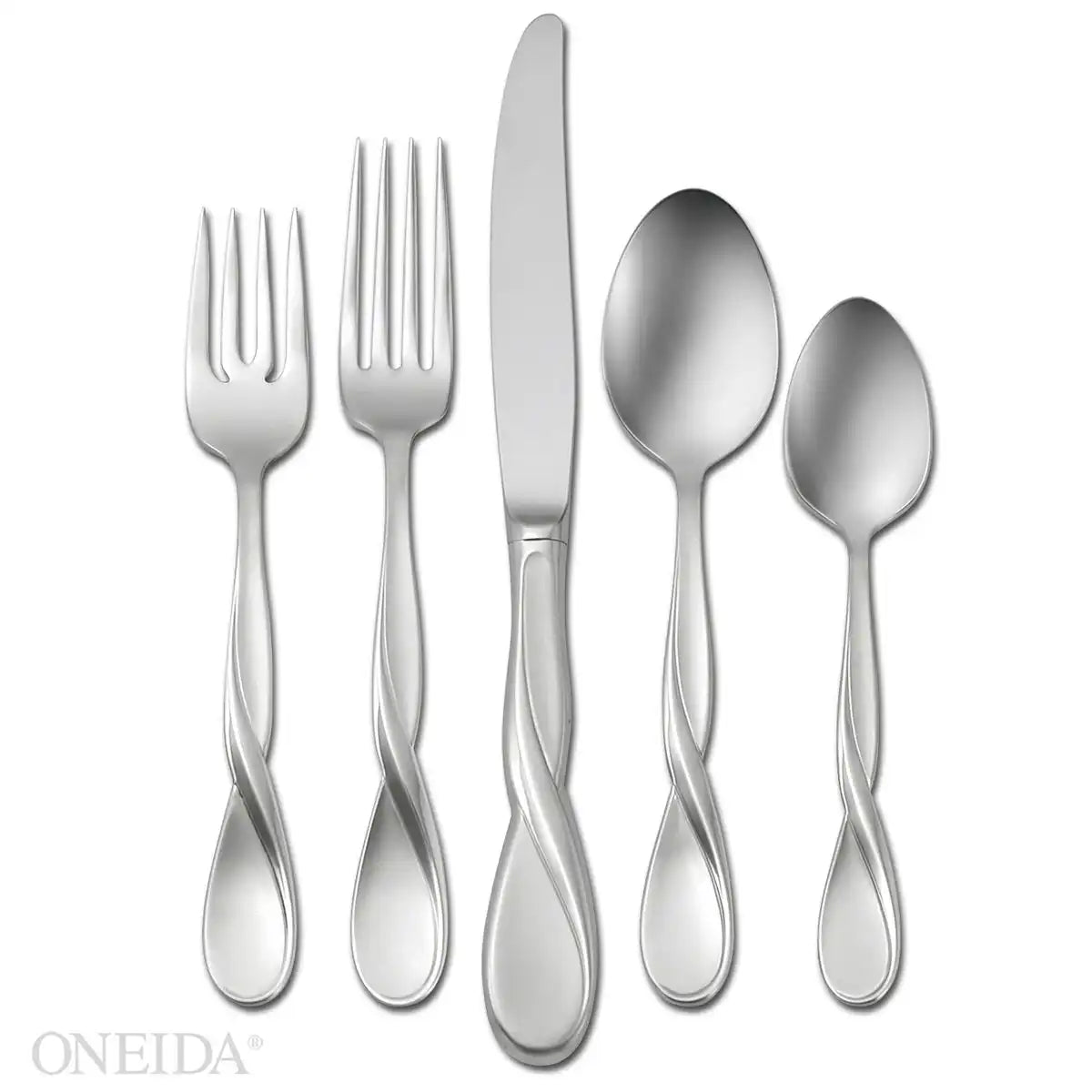 Aquarius Satin 5-Piece Place Setting